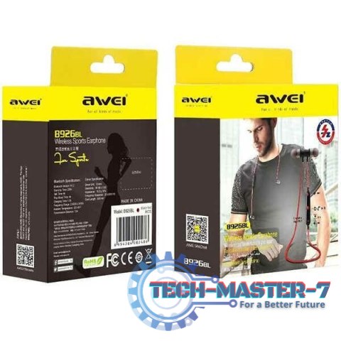 Słuchawki Bluetooth B926BL Sportowe Black Słuchawki Bluetooth B926BL Sportowe Black