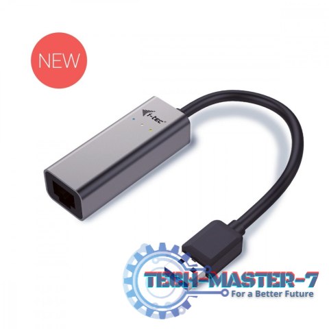 USB 3.0 adapter Metal Gigabit Ethernet, 1x USB 3.0 do RJ45 10/100/1000 Mbps
