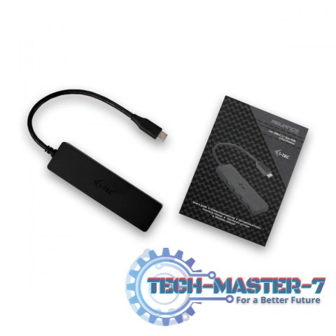 USB-C Slim pasywny HUB 4x USB 3.0 do podłączenia USB-A/USB-C USB-C Slim pasywny HUB 4x USB 3.0 do podłączenia USB-A/USB-C