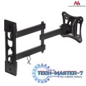 Uchwyt do telewizora lub monitora 13-27" 15 kg uniwersalny MC-719 czarny max vesa 100x100