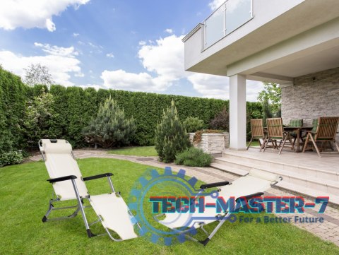 Leżak fotel ogrodowy plażowy składany 2w1 leżanka beżowy MultiGarden ModernHome Leżak fotel ogrodowy plażowy składany 2w1 leżanka beżowy MultiGarden ModernHome