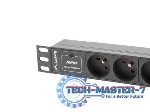 Listwa zasilająca Rack PDU 10 cali 1U 3x PL 2m 16A 230V PL czarna Listwa zasilająca Rack PDU 10 cali 1U 3x PL 2m 16A 230V PL czarna