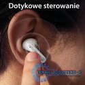 Łuchawki Bluetooth TWS 5.3 X-Don Series Dual microfon ENC czarne