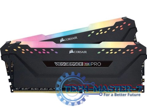 Pamięć do PC DDR4 Vengeance PRO RGB dla Intel XMP Certified 16GB/3200(2*8GB) czarna CL16