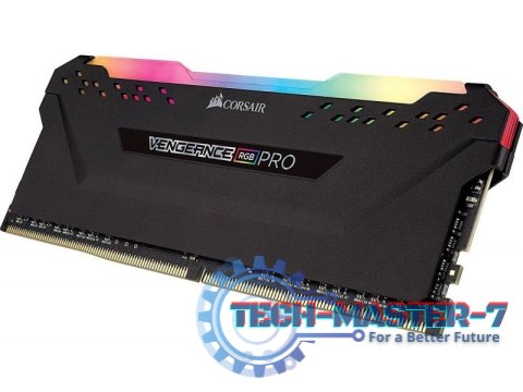 Pamięć do PC DDR4 Vengeance PRO RGB dla Intel XMP Certified 16GB/3200(2*8GB) czarna CL16 Pamięć do PC DDR4 Vengeance PRO RGB dla Intel XMP Certified 16GB/3200(2*8GB) czarna CL16