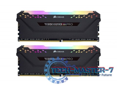 Pamięć do PC DDR4 Vengeance PRO RGB dla Intel XMP Certified 16GB/3200(2*8GB) czarna CL16 Pamięć do PC DDR4 Vengeance PRO RGB dla Intel XMP Certified 16GB/3200(2*8GB) czarna CL16