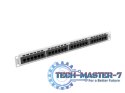 Patch Panel 24 Port 1U Kat.6 szary