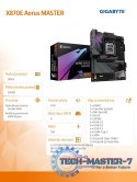Płyta główna X870E AORUS MASTER AM5 4DDR5 HDMI/USB-C ATX