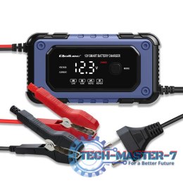 Prostownik do akumulatora z funkcją naprawy | inteligentna mikroprocesowa ładowarka | 12V | 6A | LED | 4 tryby