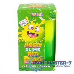 Slime Jiggly Neo Duo żółto-zielony 430g