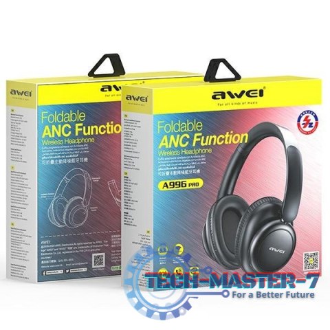 Słuchawki Bluetooth nauszne A996 Pro ANC Redukcja szumów Słuchawki Bluetooth nauszne A996 Pro ANC Redukcja szumów
