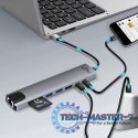 Stacja dokująca 8 IN 1 GIGA LAN HUB MT5046