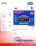 Dysk SSD PX700 2TB M.2 PCIe 2280 4x4 7400/6500MB/s