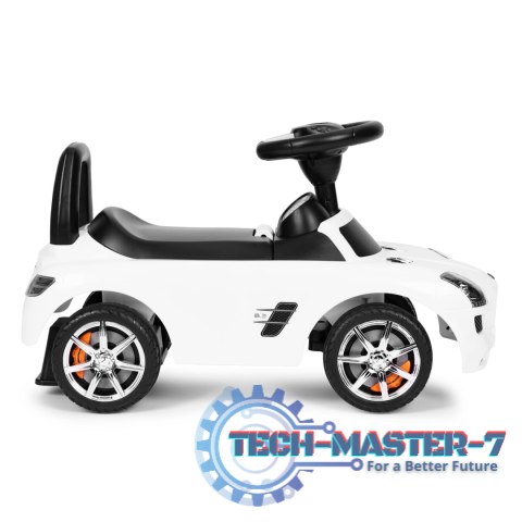 Jeździk, pchacz dla dzieci Mercedes SLS AMG biały MULTISTORE Jeździk, pchacz dla dzieci Mercedes SLS AMG biały MULTISTORE