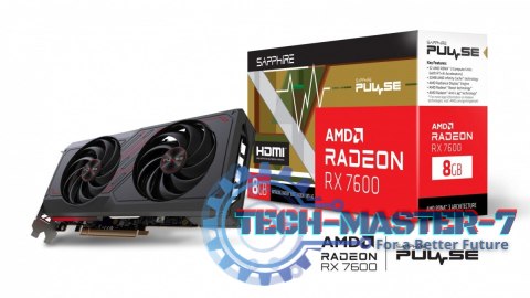 Karta graficzna Radeon RX 7600 Gaming OC 8G GDDR6 128bit 3DP/HDMI Karta graficzna Radeon RX 7600 Gaming OC 8G GDDR6 128bit 3DP/HDMI