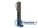 Listwa zasilająca 1.5m 5x230 SC SP1-05F-0150-BK