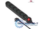 Listwa zasilająca MCE188 6 gniazd 2300W 5m czarna