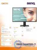 Monitor 27 cali GW2791 LED 5ms/100Hz/IPS/HDMI
