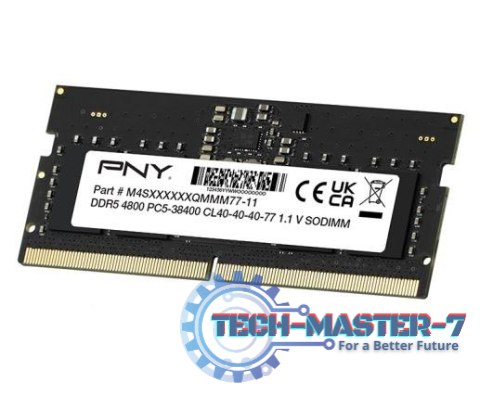 Pamięć do notebooka 16GB DDR5 SODIMM 4800 MN16GSD54800-BLK Pamięć do notebooka 16GB DDR5 SODIMM 4800 MN16GSD54800-BLK