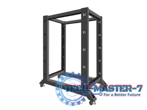 Stojak Open rack 22U 600x1000 czarny Stojak Open rack 22U 600x1000 czarny