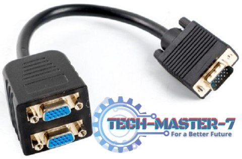 Adapter LANBERG AD-0020-BK D-sub 15-pin