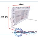 Barierka osłona ochronna do łóżka otwierana 90cm słonik