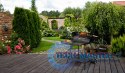 Grill ogrodowy z rożnem i regulacją rusztu + dwie duże półki MultiGarden MultiGarden