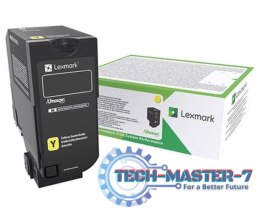 Kaseta z tonerem LEXMARK CS725 Żółty 74C2HYE