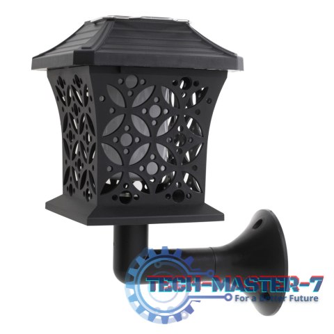 Lampa solarna ogrodowa ażurowa latarenka wisząca wbijana lampion 12 LED Lampa solarna ogrodowa ażurowa latarenka wisząca wbijana lampion 12 LED