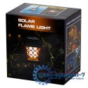 Lampa solarna ogrodowa ażurowa latarenka wisząca wbijana lampion 12 LED