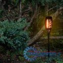 Lampy solarne ogrodowe pochodnie 12LED 4szt.