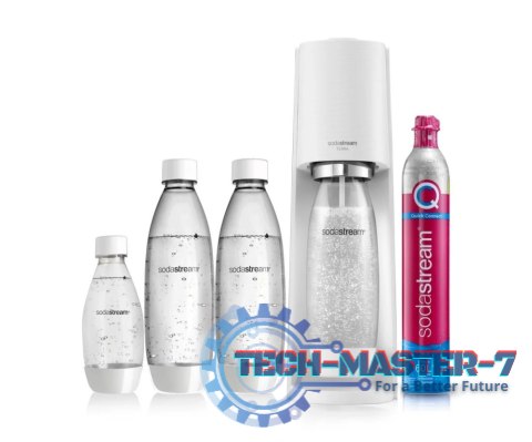 SodaStream Soda Maker Terra Megapack QC biały - 3 butelki (2270213)