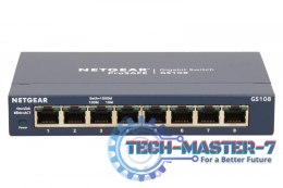Switch Unmanaged Plus 8xGE - GS108GE