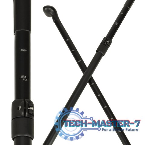 Wiosło kajakowe do deski SUP 2w1 składane aluminiowe regulowane 175 - 220 cm Wiosło kajakowe do deski SUP 2w1 składane aluminiowe regulowane 175 - 220 cm