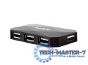 Hub USB 4-porty LOCUST USB 2.0 Czarny