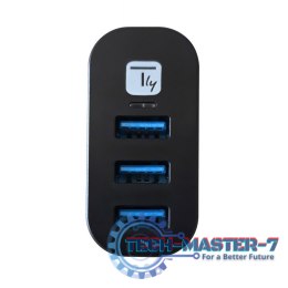 Hub USB TECHLY IUSB3-HUB3-ROTB
