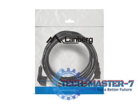 Kabel zasilający CEE 7/7 - IEC 320 C13 VDE 5M czarny