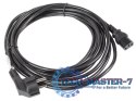 Kabel zasilający CEE 7/7 - IEC 320 C13 VDE 5M czarny