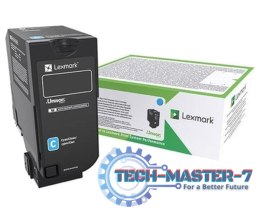 Kaseta z tonerem LEXMARK CS725 Błękitny 74C2HCE