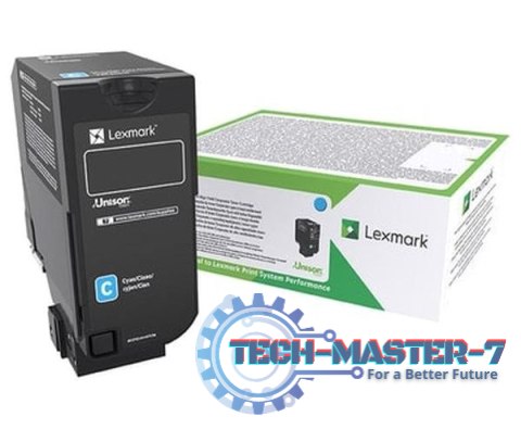 Kaseta z tonerem LEXMARK CS725 Błękitny 74C2HCE