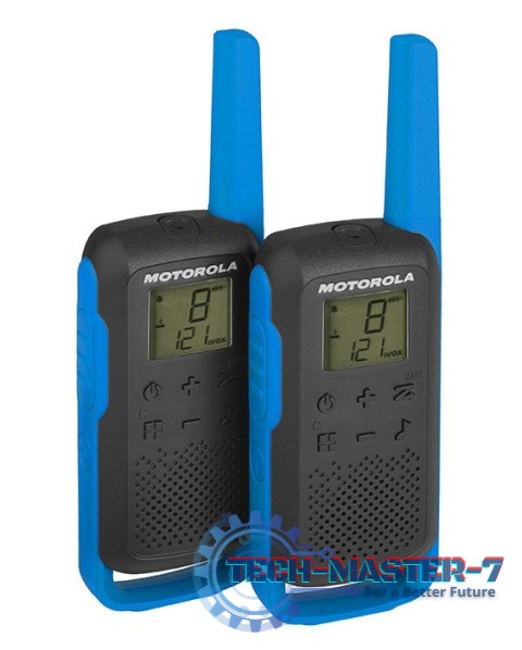 Krótkofalówki T62 PMR 446 niebieskie