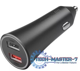 Ładowarka samochodowa XIAOMI 2x USB Czarny 26554