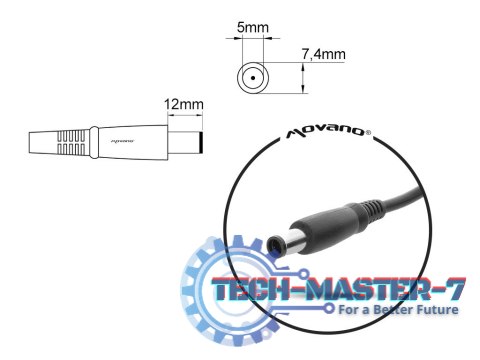 Ładowarka/zasilacz 19.5v 3.34a (7.4x5.0 pin) - dell 65W Ładowarka/zasilacz 19.5v 3.34a (7.4x5.0 pin) - dell 65W