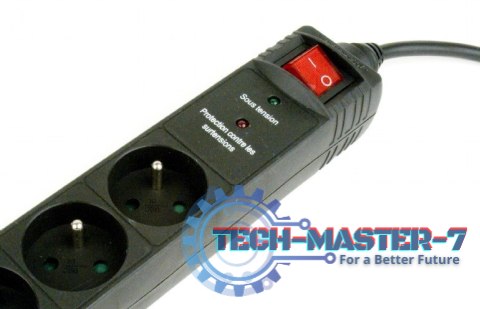 Listwa zasilająca 5 X French socket/3m Listwa zasilająca 5 X French socket/3m