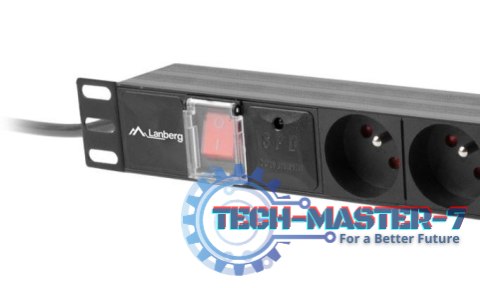 Listwa zasilająca Rack PDU 19" 1U 16A 7X 230V PL 2m czarna Listwa zasilająca Rack PDU 19" 1U 16A 7X 230V PL 2m czarna