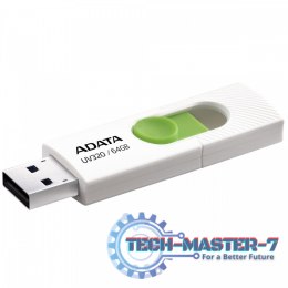 Pendrive UV320 64GB USB3.2 biało-zielony