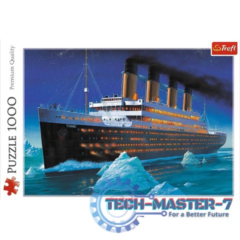 Puzzle 1000 elementów, Titanic Puzzle 1000 elementów, Titanic