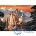 Puzzle 3000 elementów, Zamek Neuschwanstein Zimą