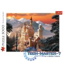Puzzle 3000 elementów, Zamek Neuschwanstein Zimą