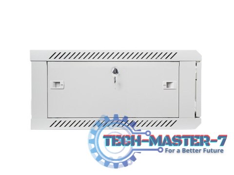 Szafa instalacyjna wisząca 19'' 4U 600X600mm szara (drzwi szklane) Szafa instalacyjna wisząca 19'' 4U 600X600mm szara (drzwi szklane)